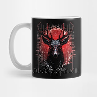 Deer Antler Print - Old Gods of Appalachia Mug